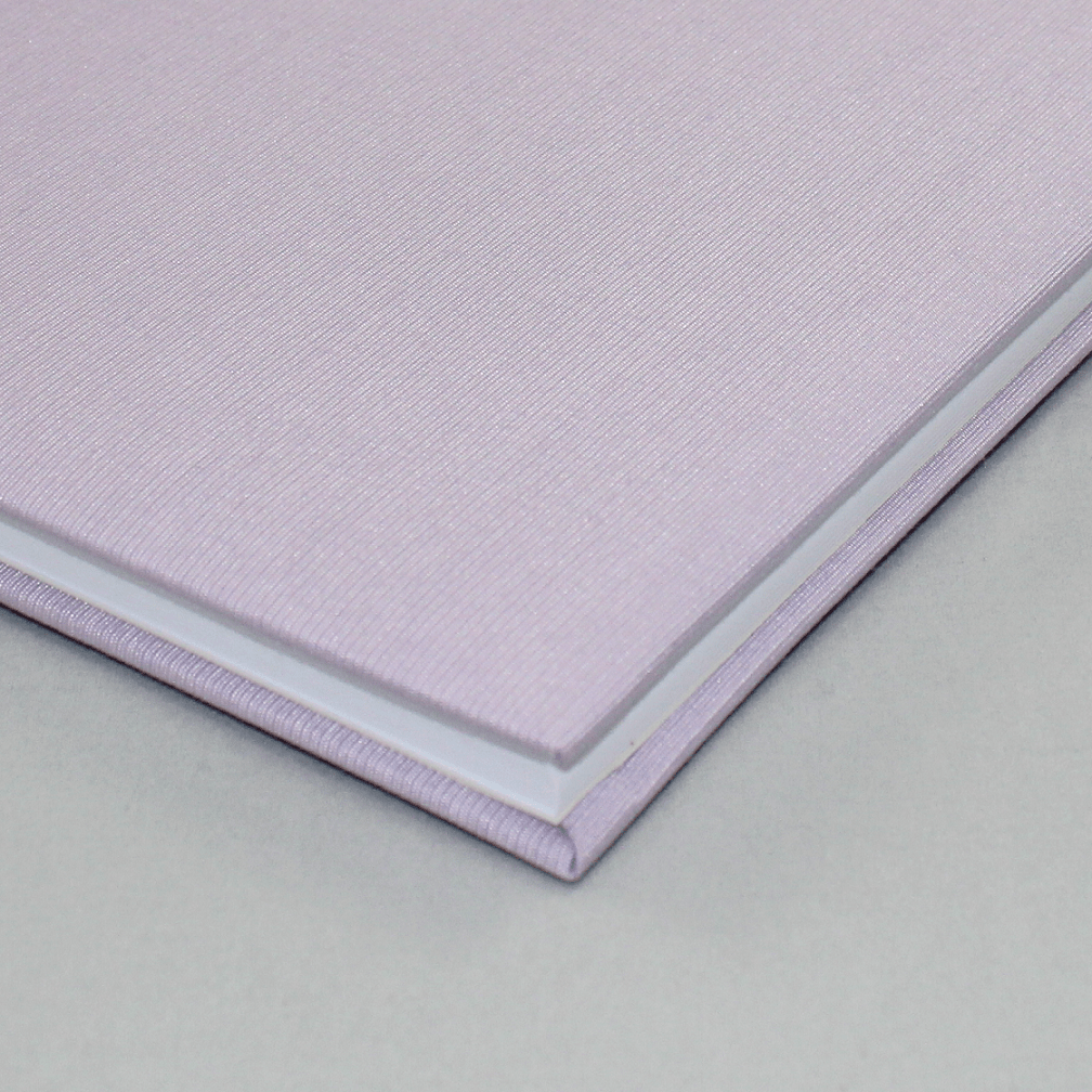 Gästebuch Multicolori hochkant in Flieder