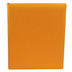 Gästebuch Multicolori hochkant in Orange