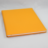 Gästebuch Multicolori hochkant in Orange