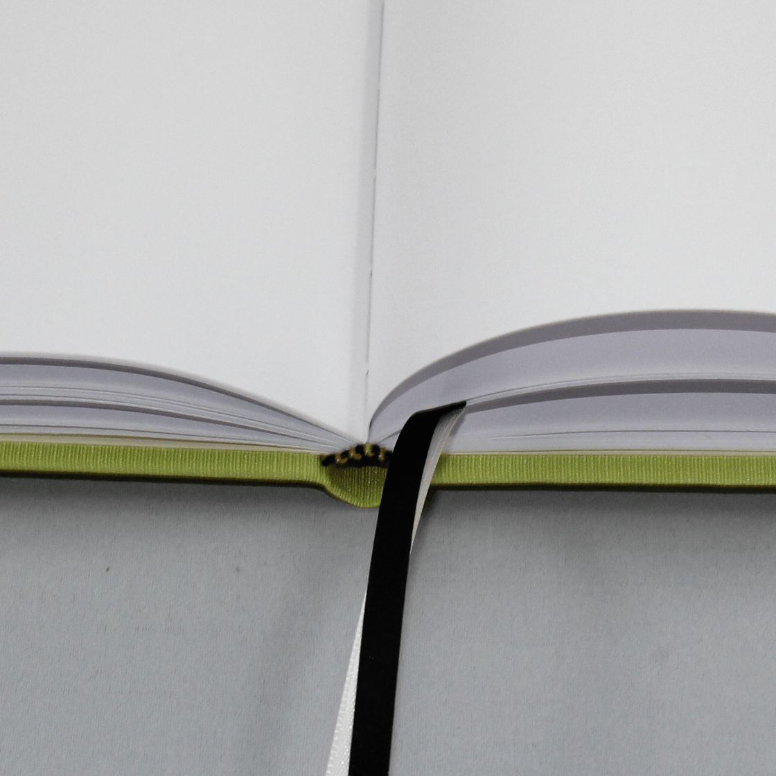 Gästebuch Multicolori hochkant in Apfelgrün