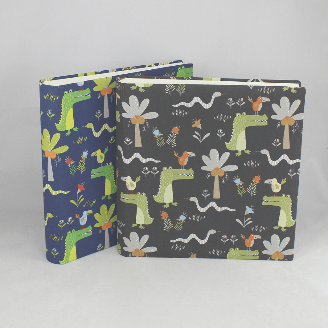 Kinder Fotoalbum Krokodil Medium in Blau – Bild 7