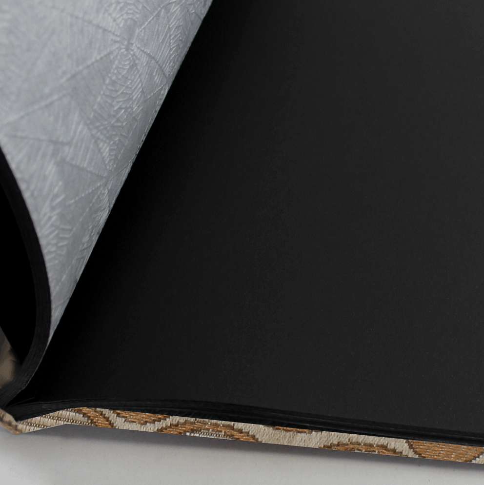 Fotoalbum mit Kordelbindung Roma braun