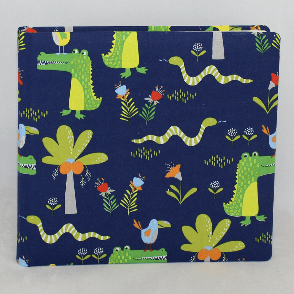 Poesiealbum Tagebuch Krokodil blau