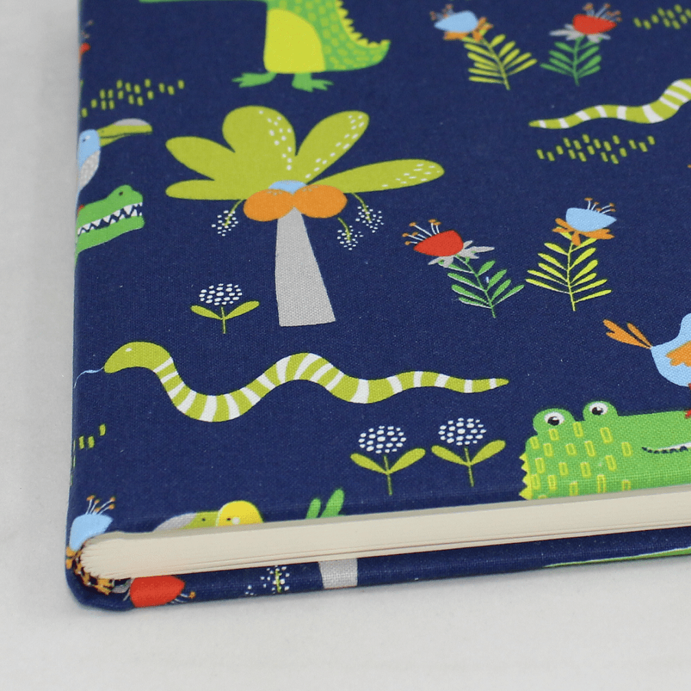 Poesiealbum Tagebuch Krokodil blau