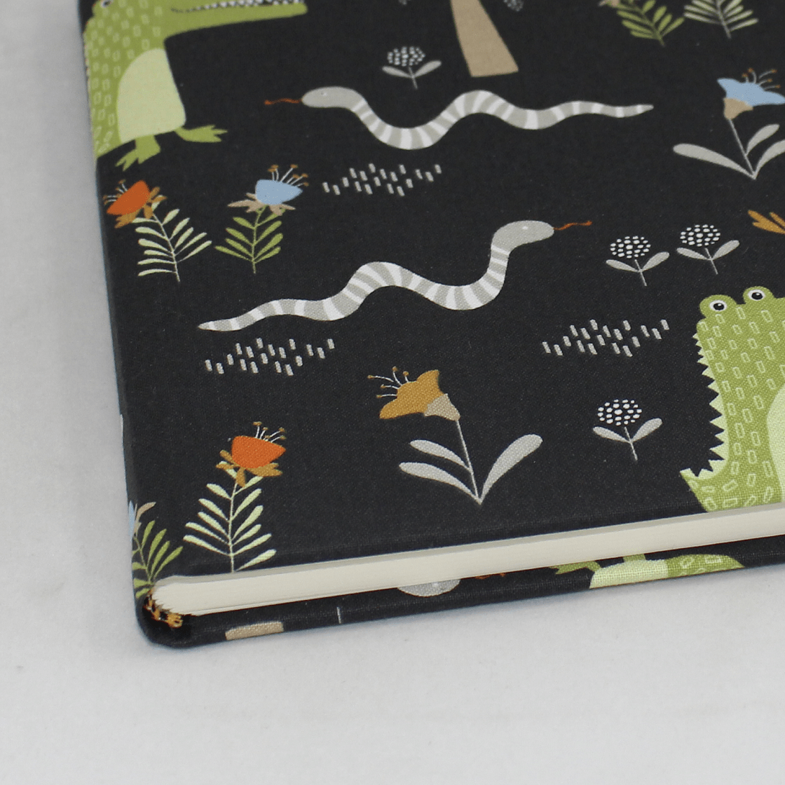 Poesiealbum Tagebuch Krokodil in braun