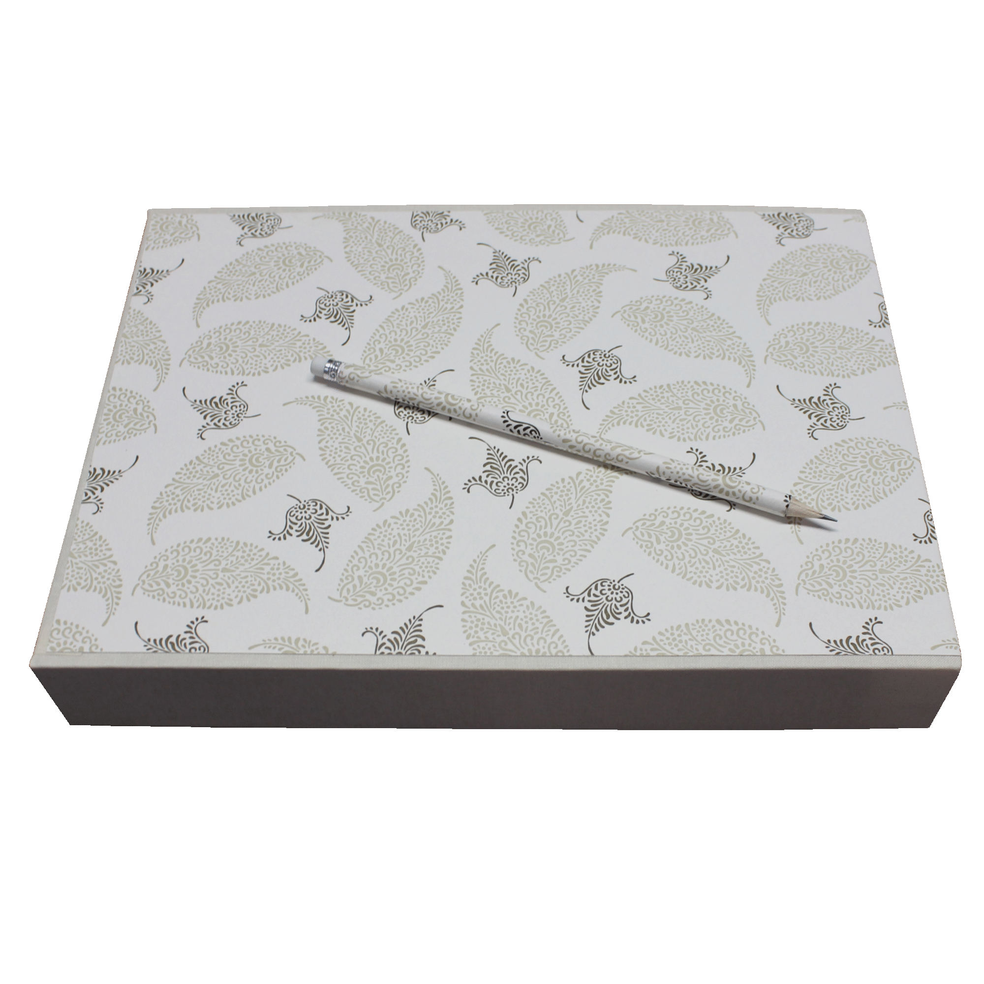 Farblich passender Designschuber Designschuber weiß