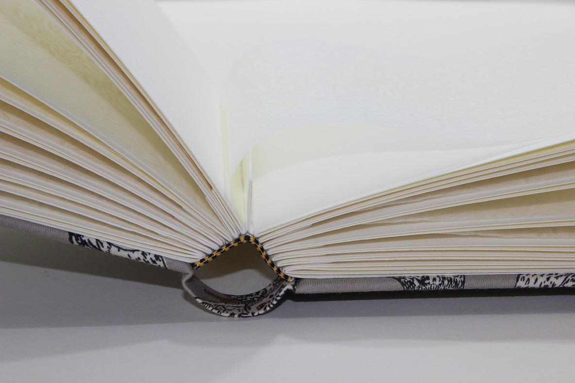 Fotoalbum Eule grau mini (3) - klein