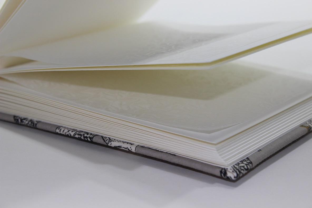 Fotoalbum Eule grau mini (4) - klein