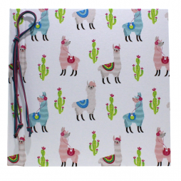 Kinderalbum Rock It Lama mit Kordelbindung M