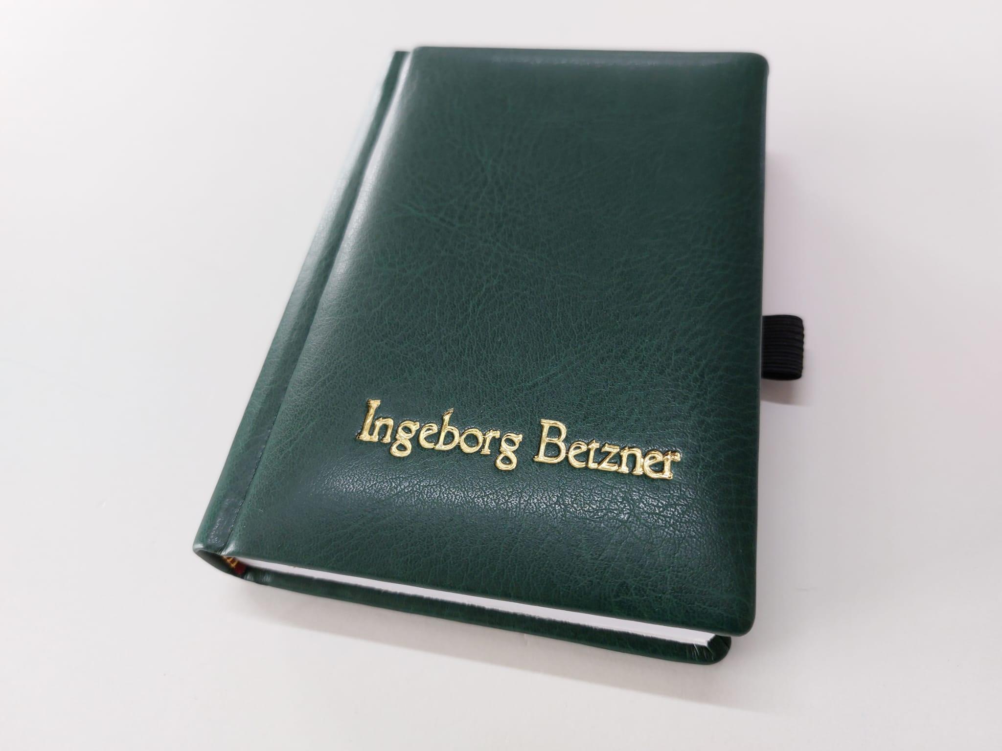 Dauerkalender aus Kunstleder