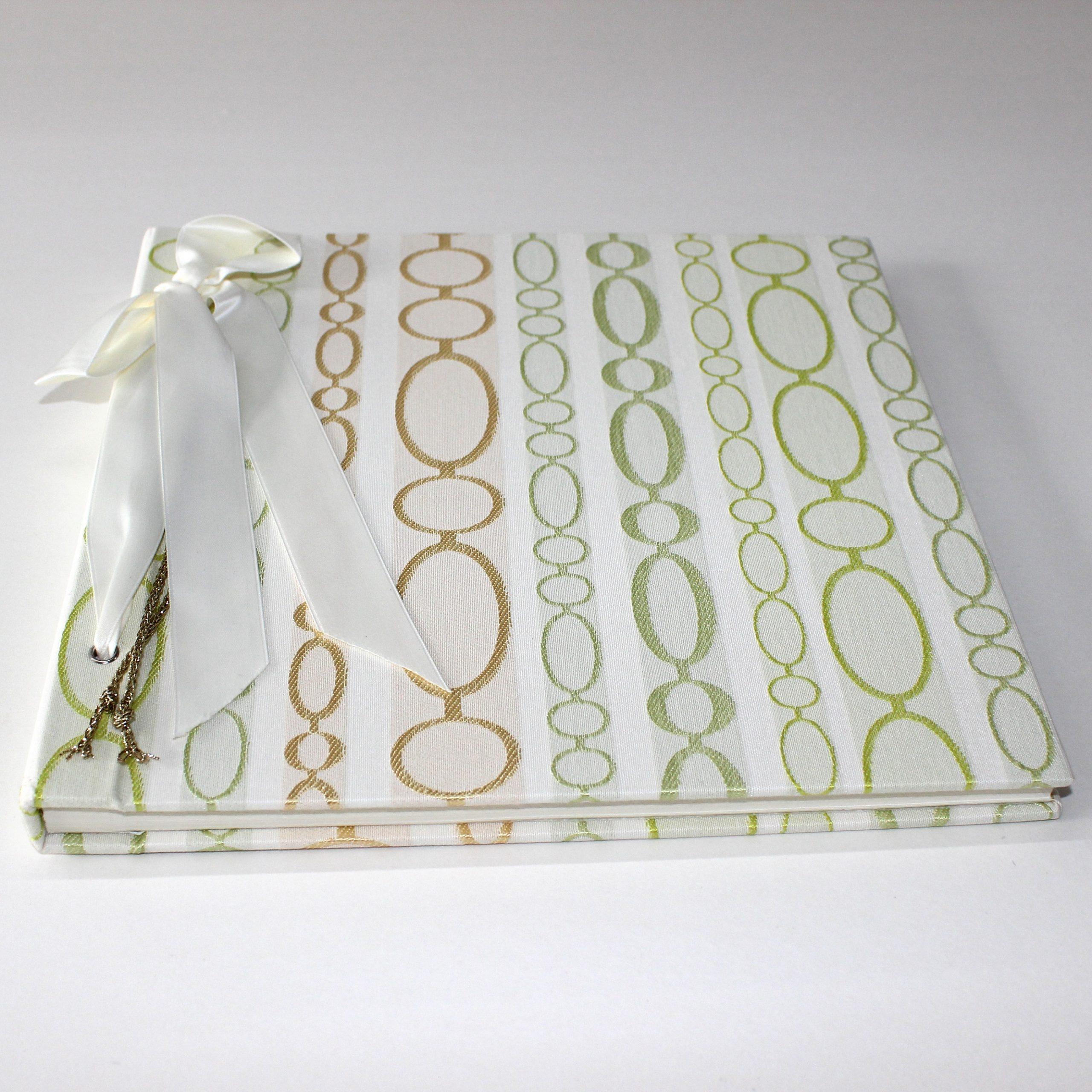 Fotoalbum Aurelia mit Kordelbindung M in Grün