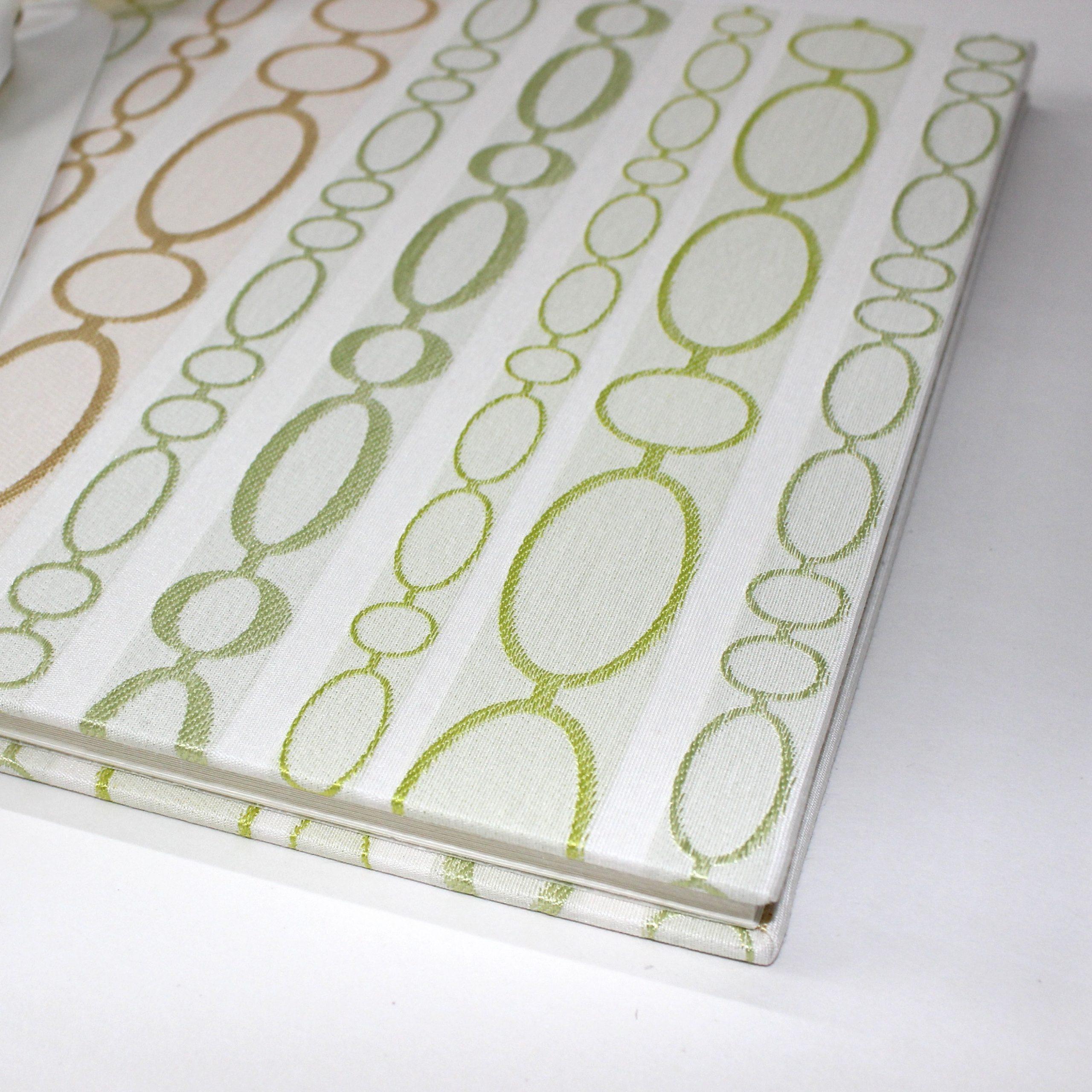 Fotoalbum Aurelia mit Kordelbindung M in Grün