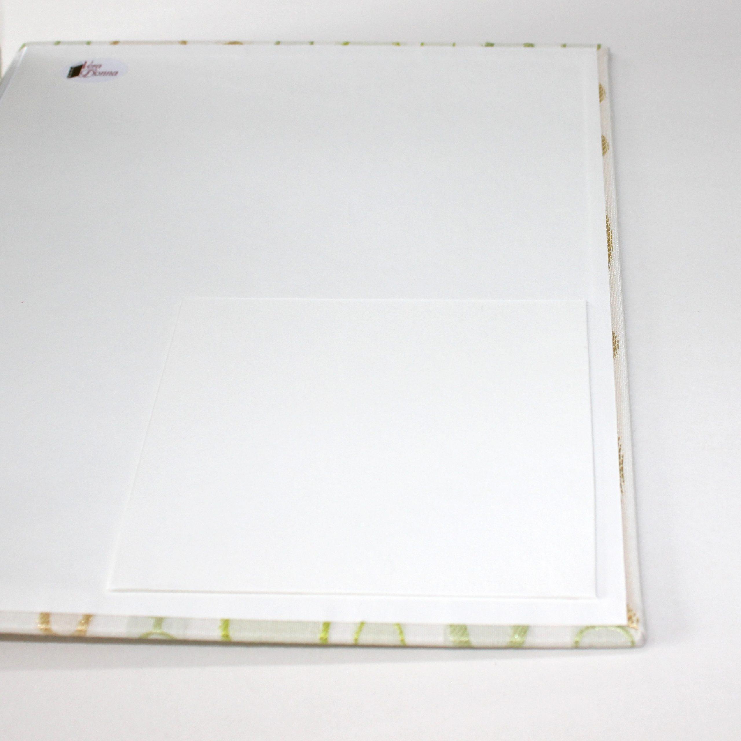 Fotoalbum Aurelia mit Kordelbindung M in Grün