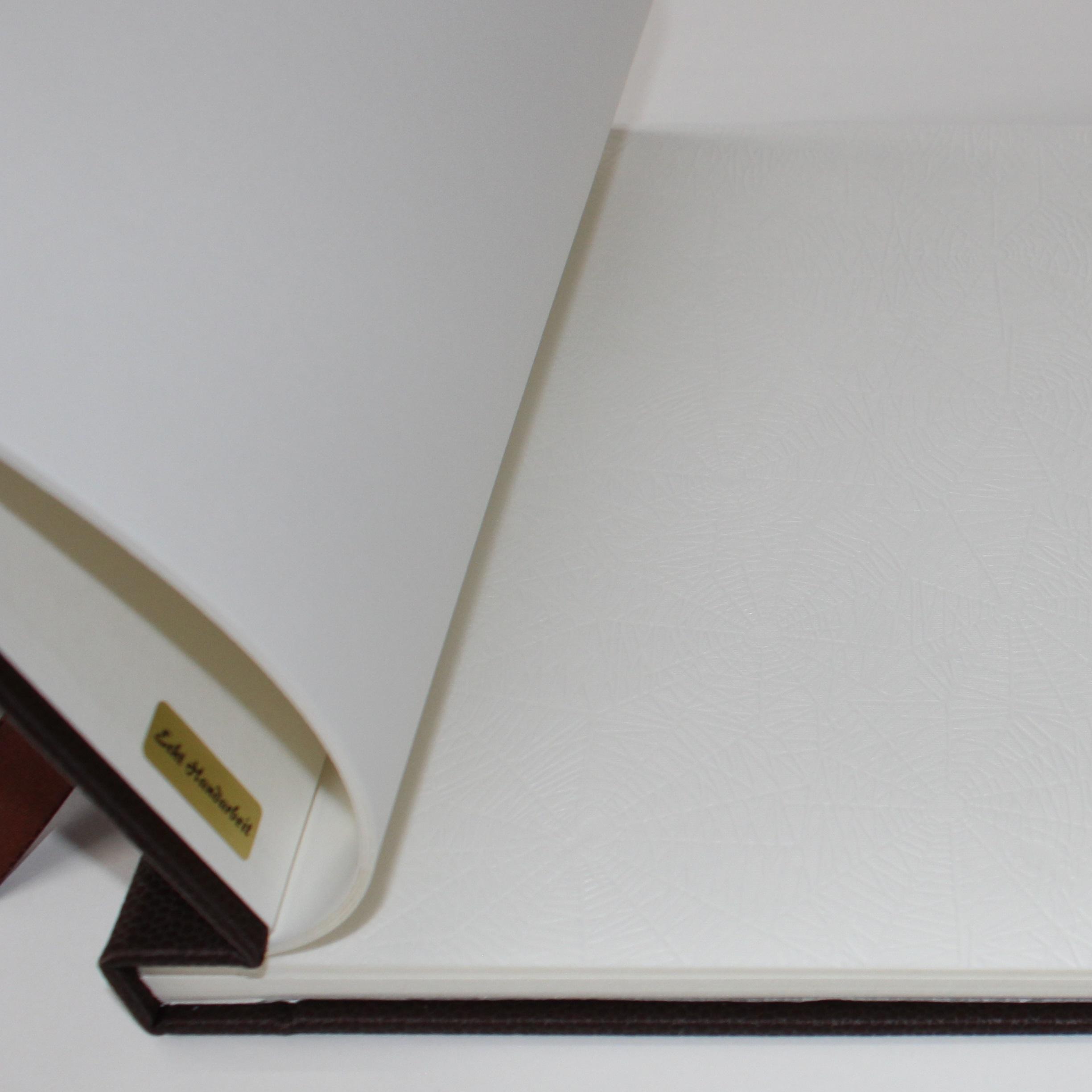 Fotoalbum Pirol mit Kordelbindung M in Braun