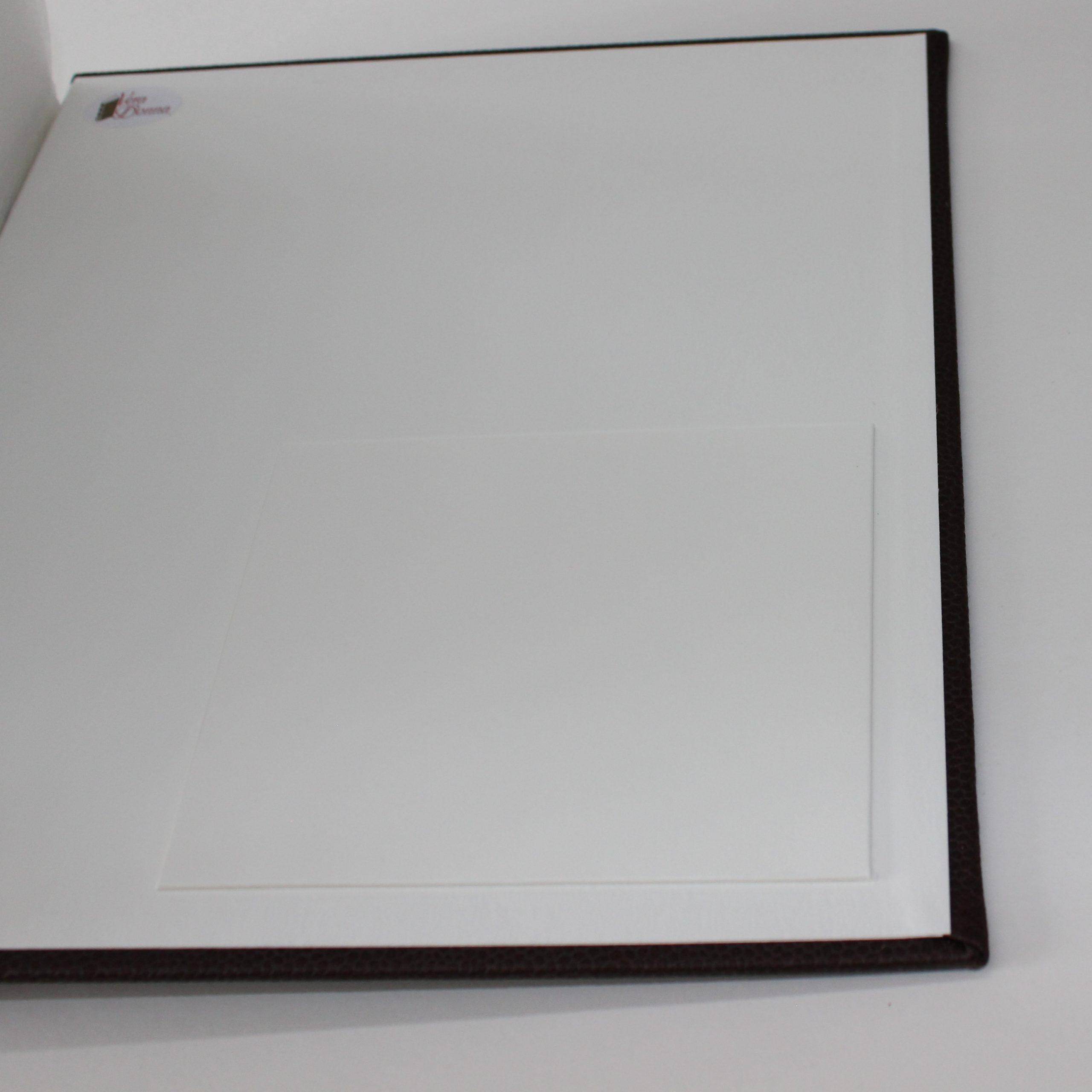 Fotoalbum Pirol mit Kordelbindung M in Braun