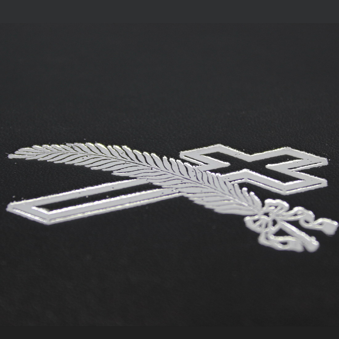 Prägung Kondolenzbuch