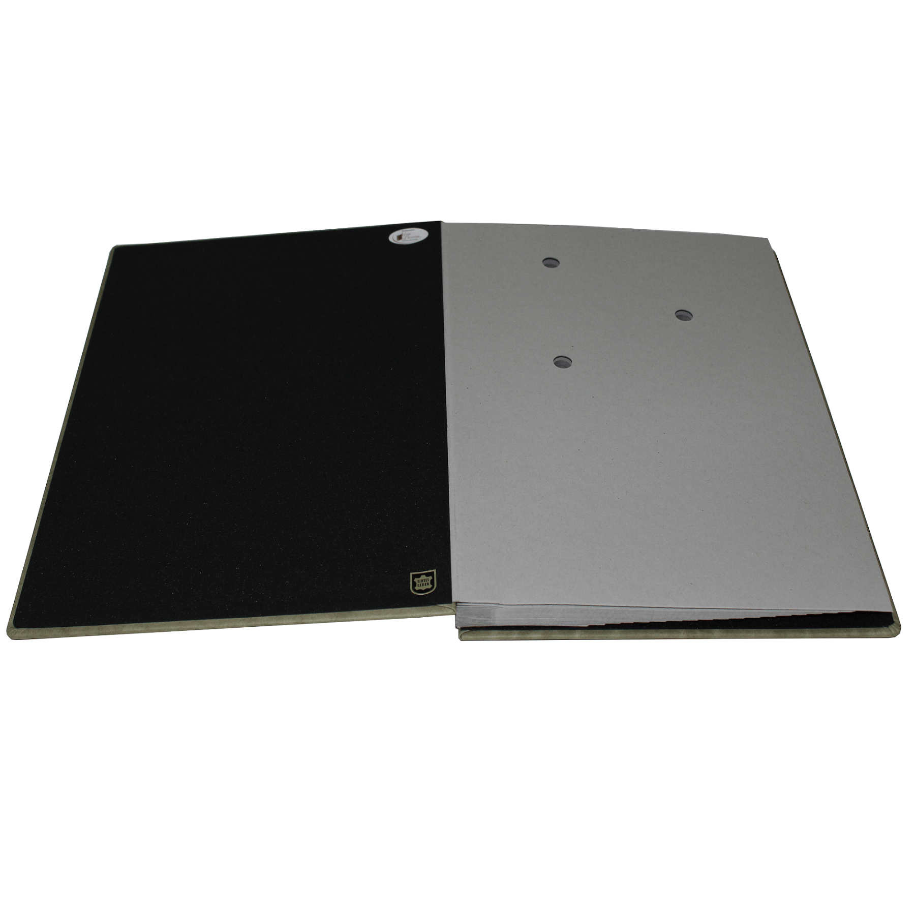 Unterschriftenmappe Sauvage mit schwarzer Kartonage