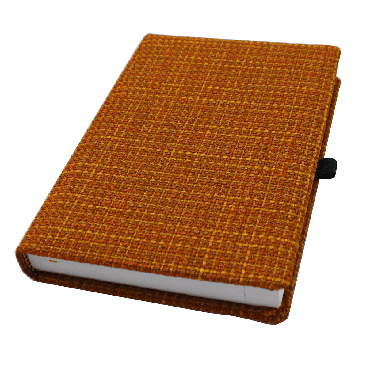 Taschenkalender Enjoy DIN A5 in Orange mit Stiftehalterung