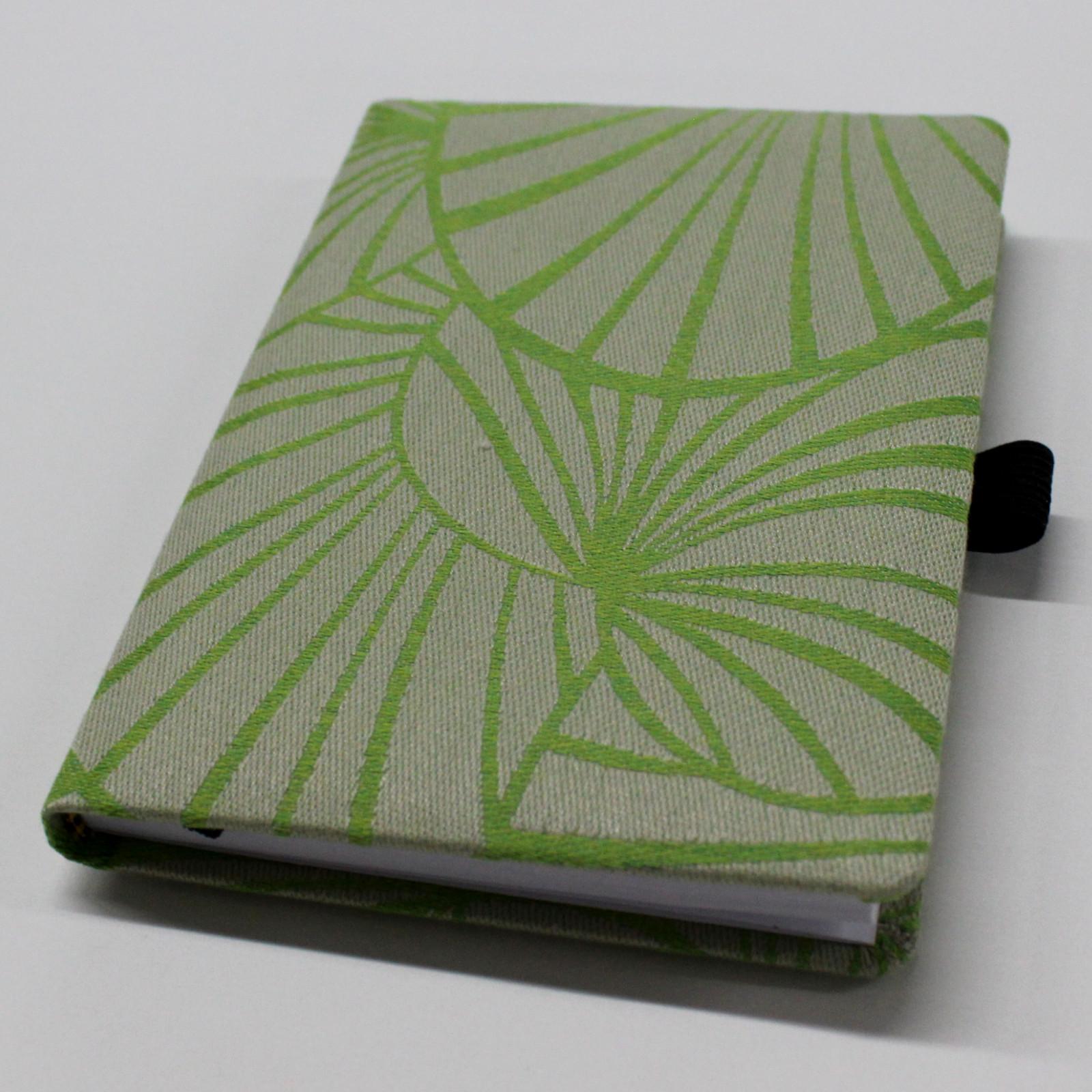 Buchecken Taschenkalender Emilia DIN A6 in Grün