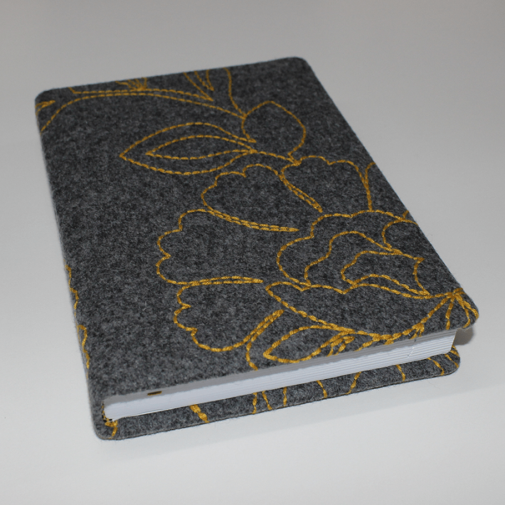 Taschenkalender Hapton DIN A5 in Grau