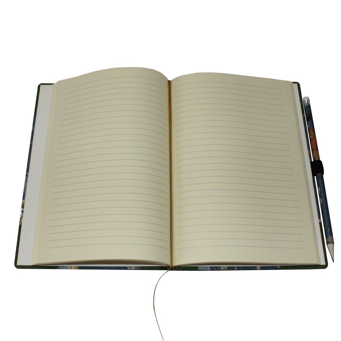 Notizbuch Peter Pan mit Buchbinderleinen