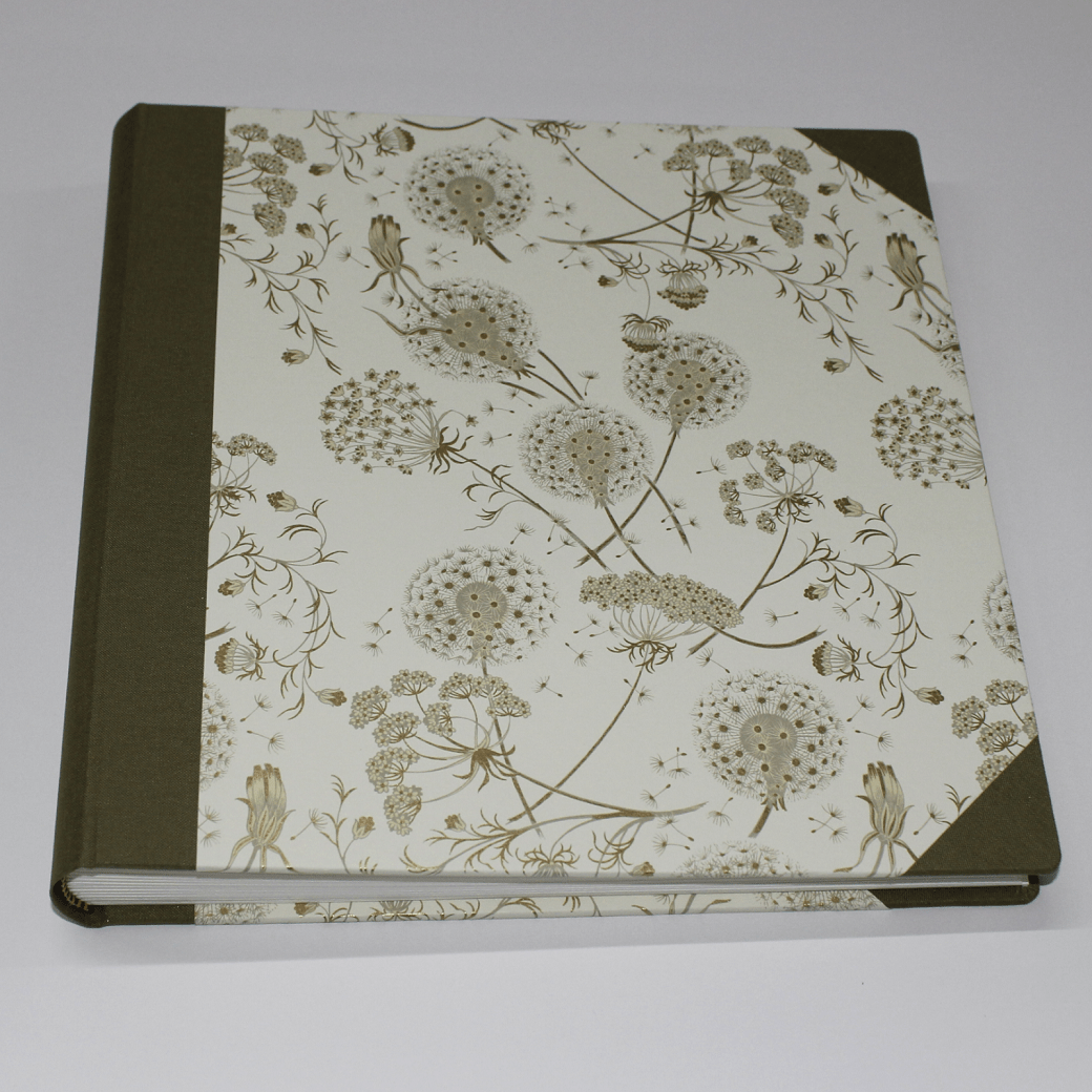 RunderBuchrücken Fotoalbum Dandelions