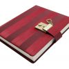 Tagebuch mit Schloss Venezia in Rot