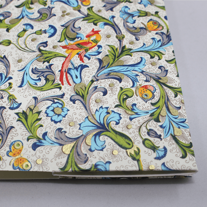Briefpapier-Etui Florentina blau-05 Briefpapier-Etui Florentina blau
