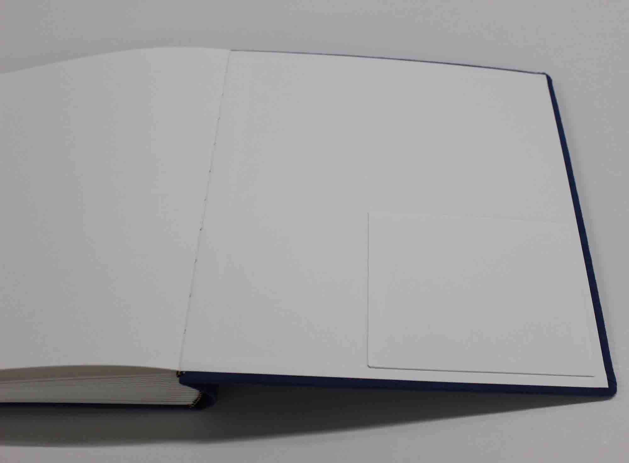 Kinderfotoalbum Teddy samtblau