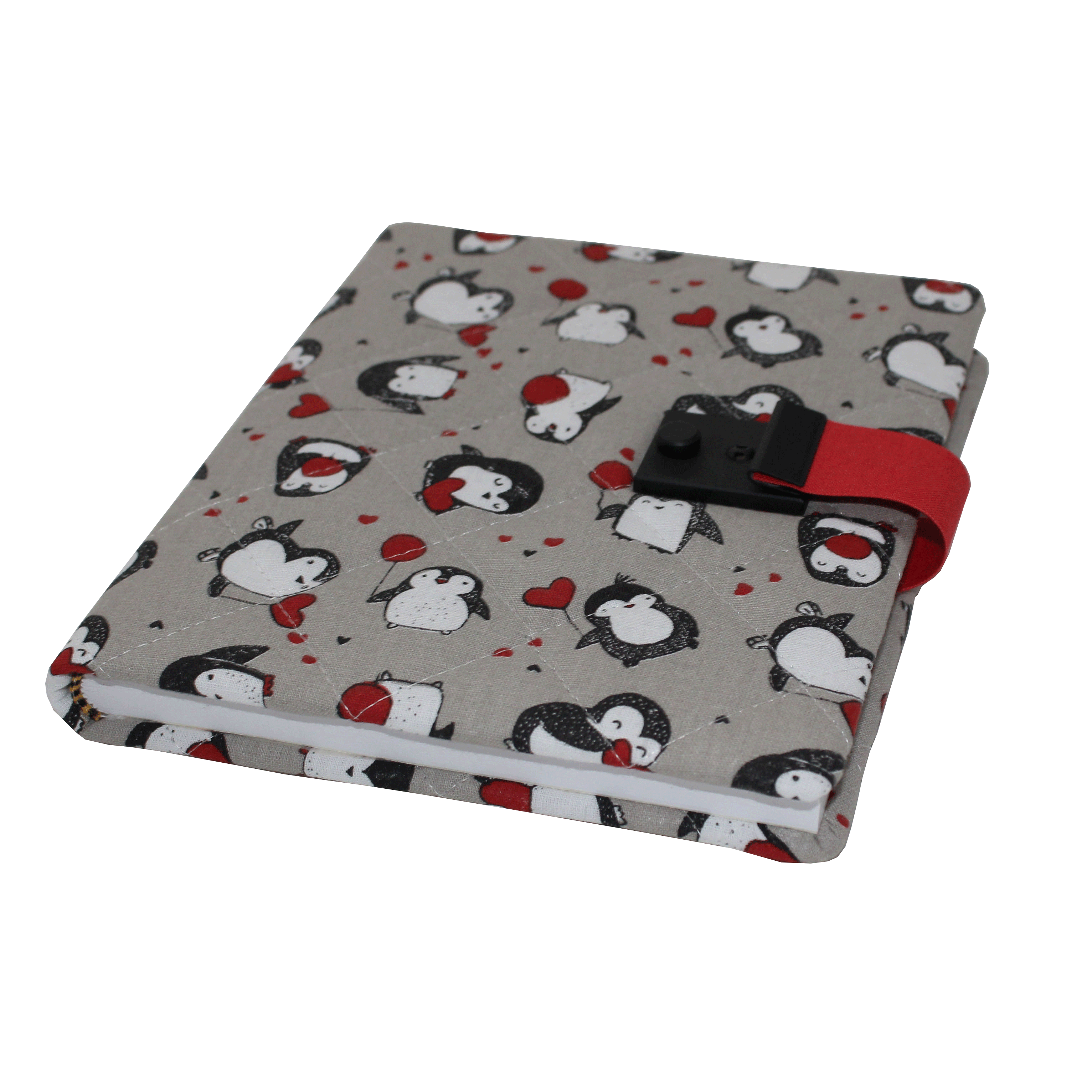 Tagebuch mit Schloss Pinguin