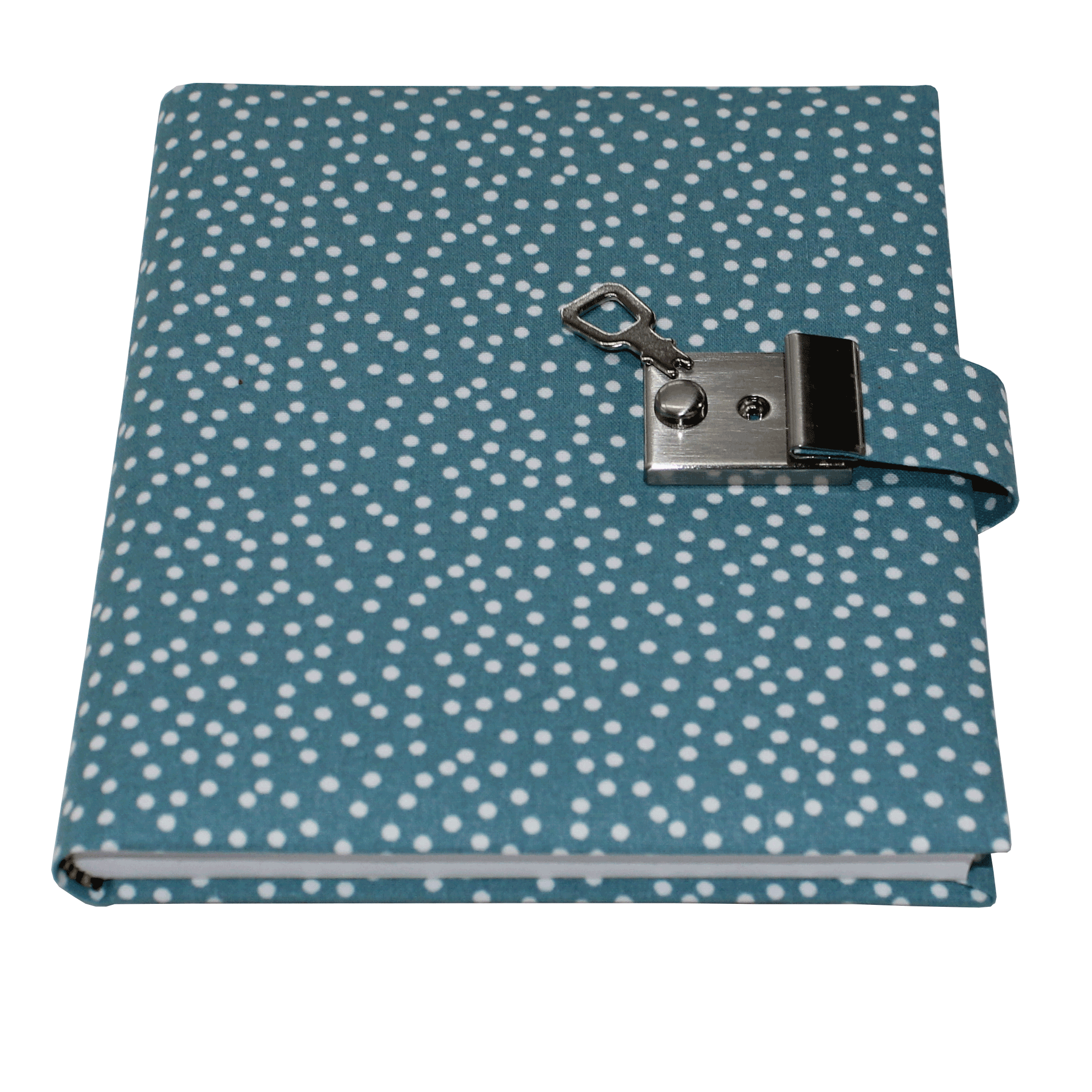 Tagebuch mit Schloss Pallino in Blau