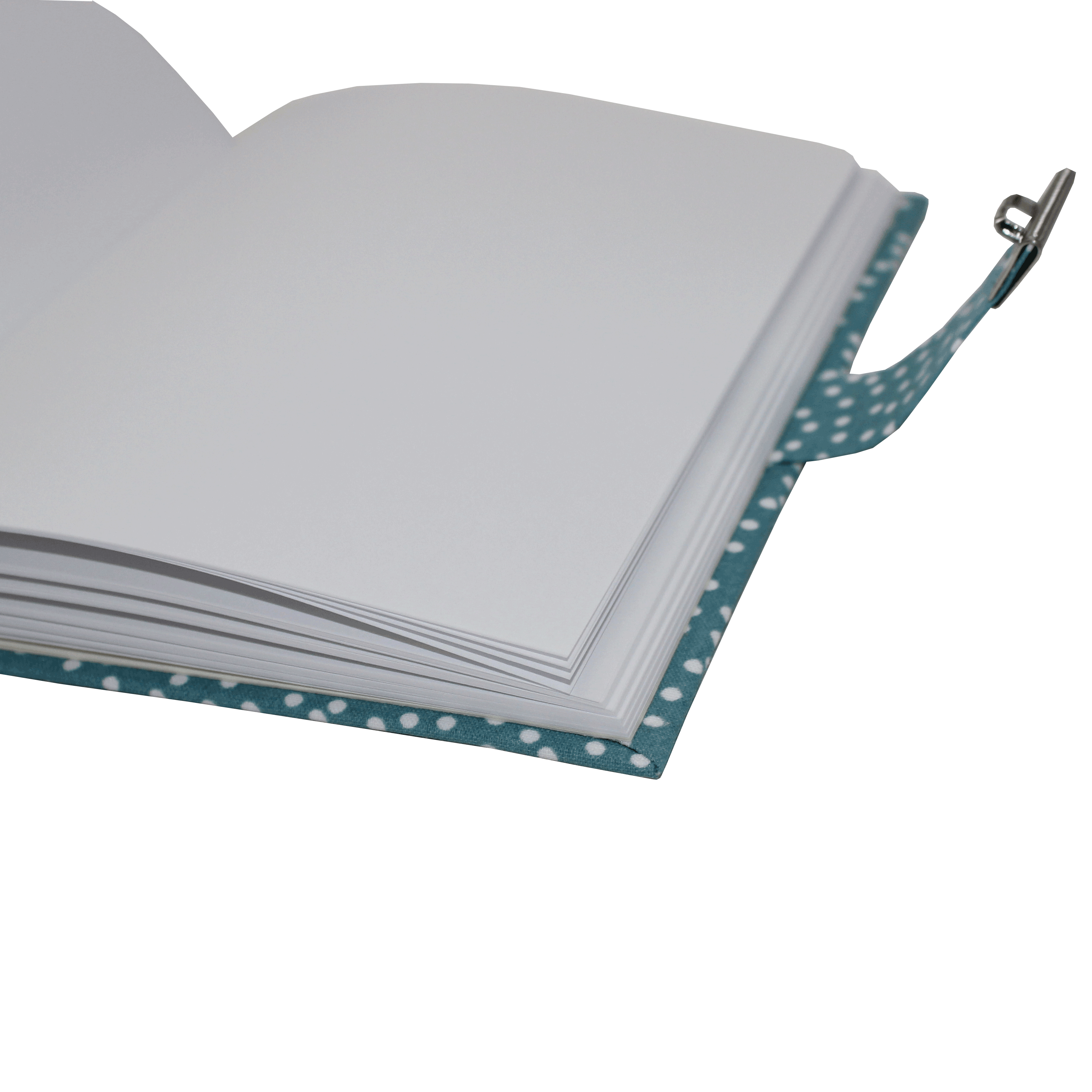 Tagebuch mit Schloss Pallino in Blau