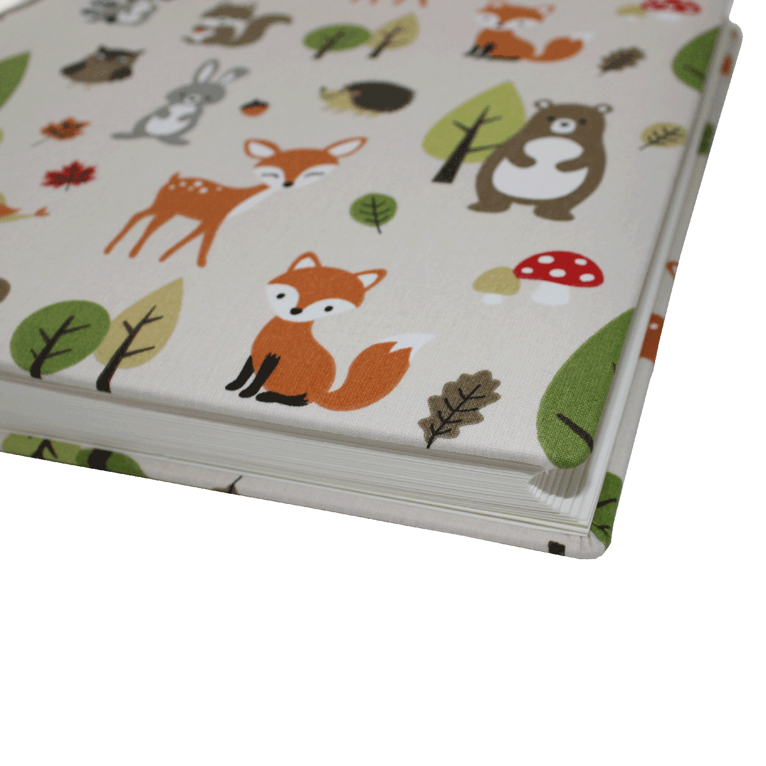Ecken Kinder-Fotoalbum Waldtiere