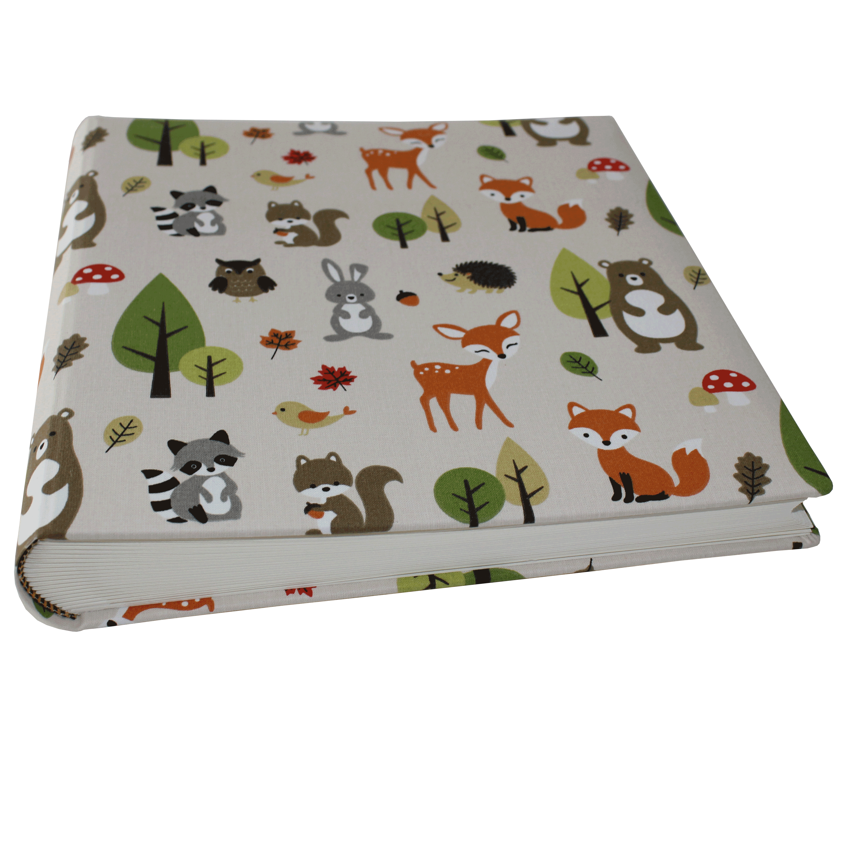 liegend Kinder-Fotoalbum Waldtiere