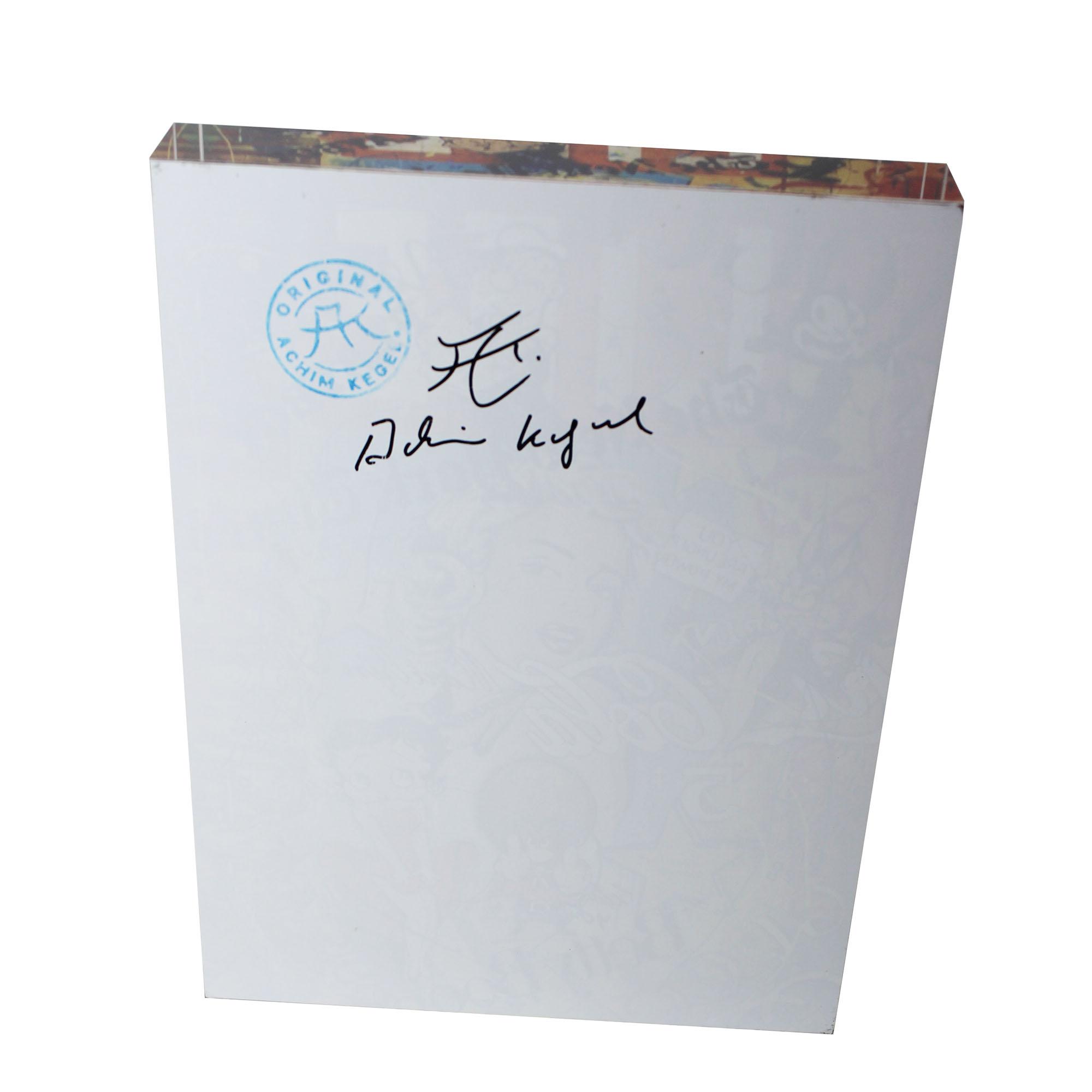 Acrylblock 15 x 20 cm - POP ART Achim Kegel