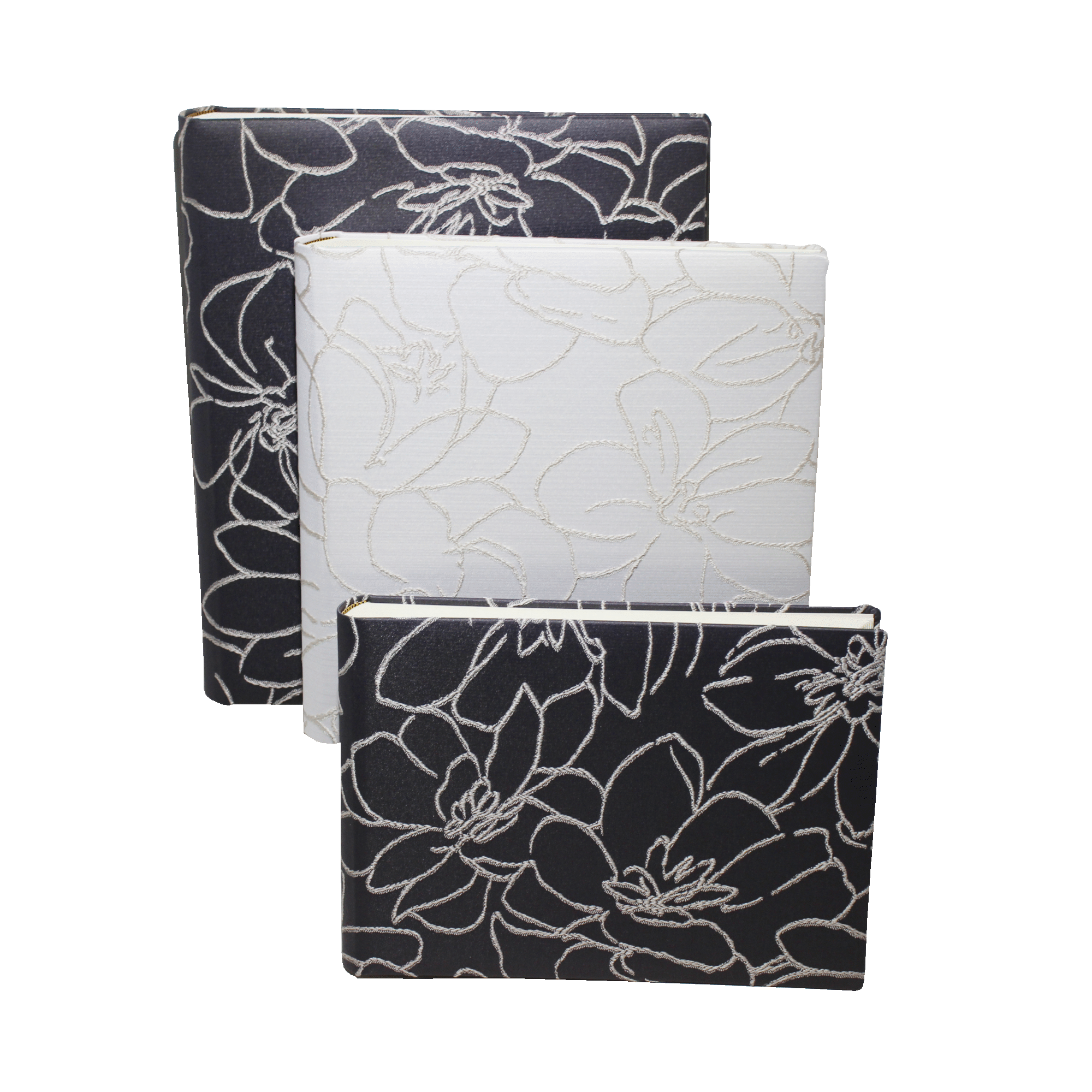 Fotoalben Corinna im Baumwoll-Seide-Einband