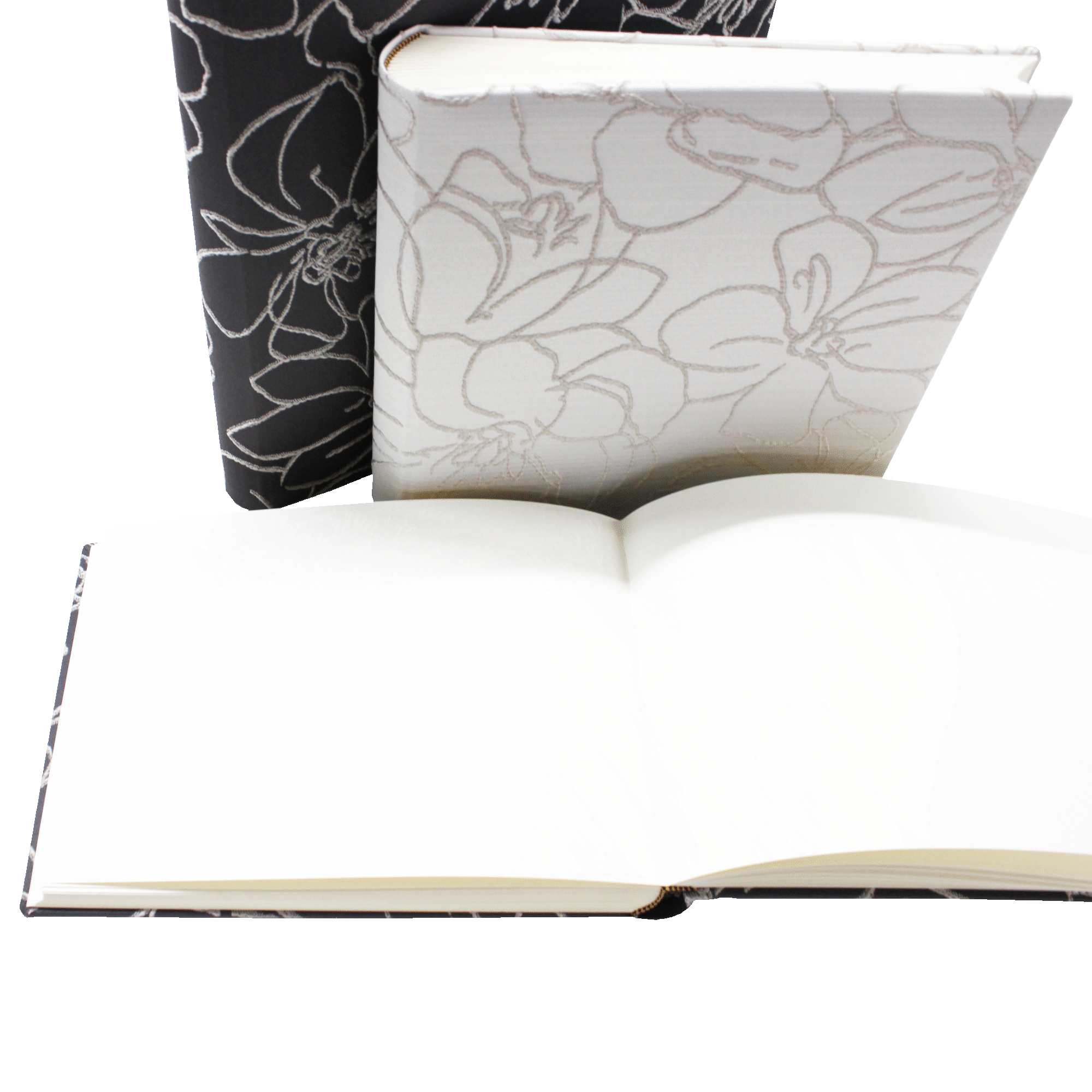 Fotoalben Corinna im Baumwoll-Seide-Einband