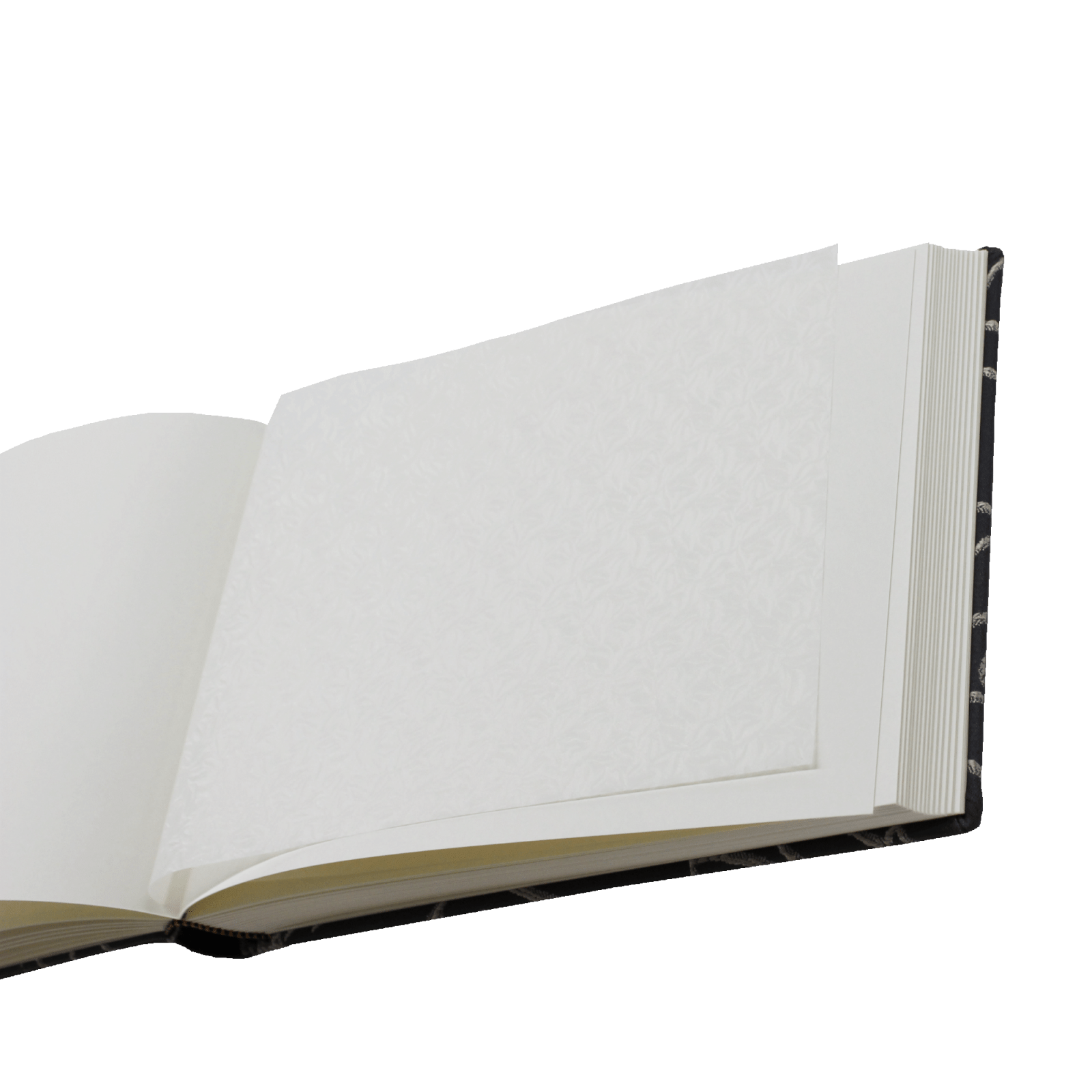 Foto-Gästebuch Corinna im Baumwoll-Seide-Einband