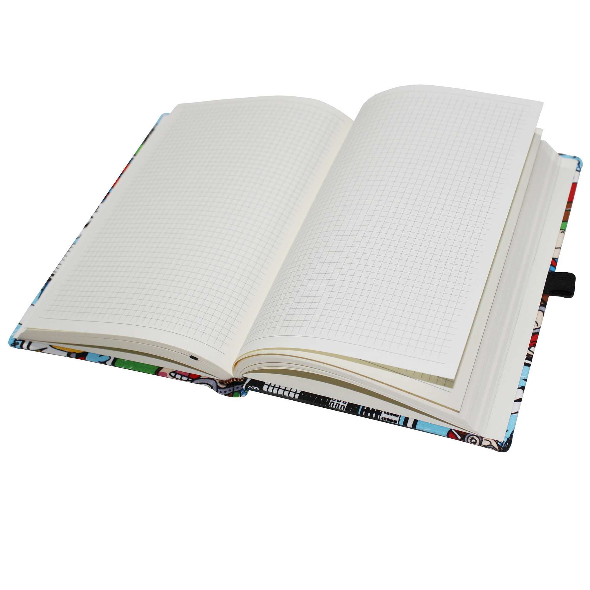 Notizbuch Comics im Baumwoll-Softcover DIN A4