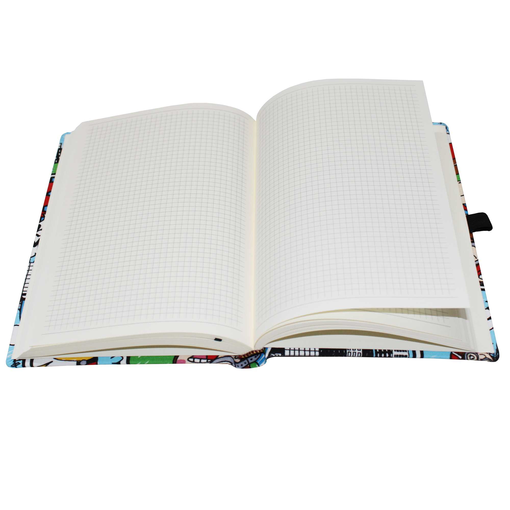 Notizbuch Comics im Baumwoll-Softcover DIN A4