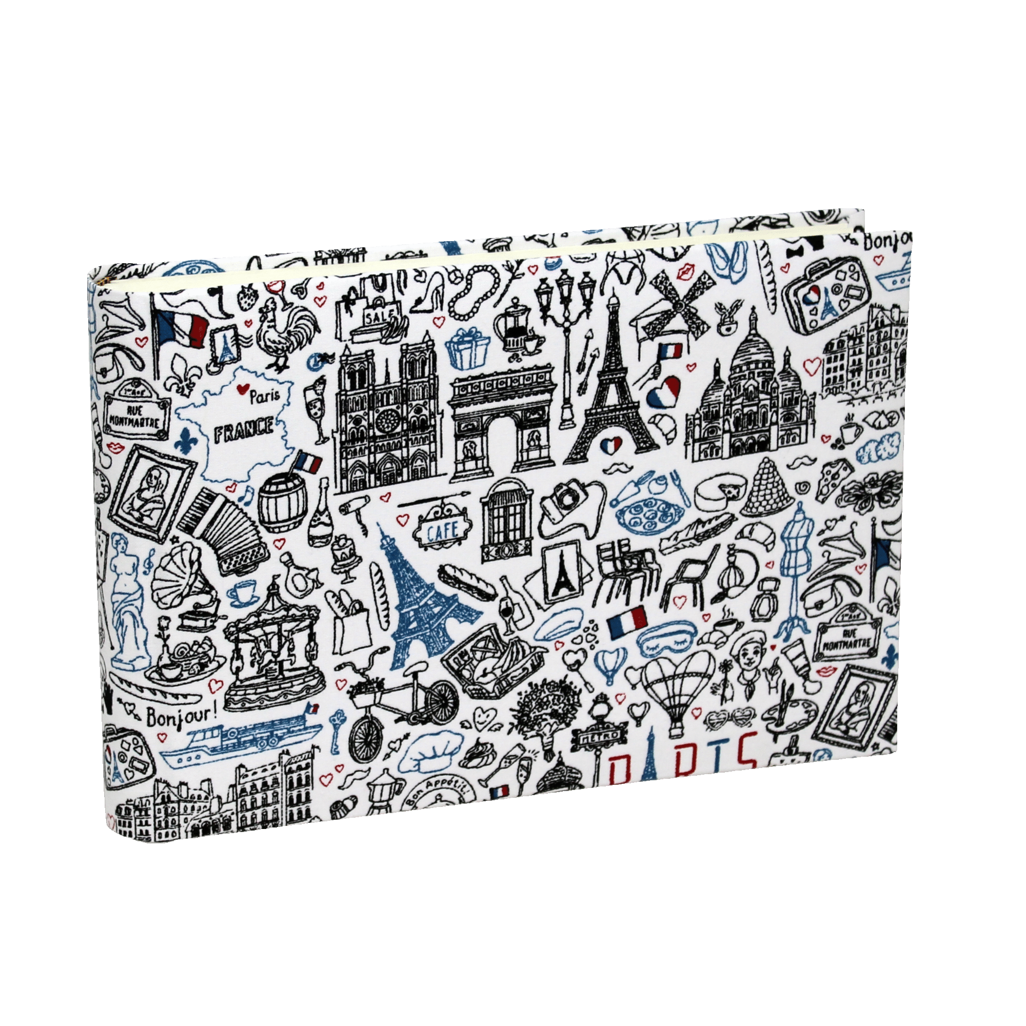 stehend Fotoalbum Paris im Querformat