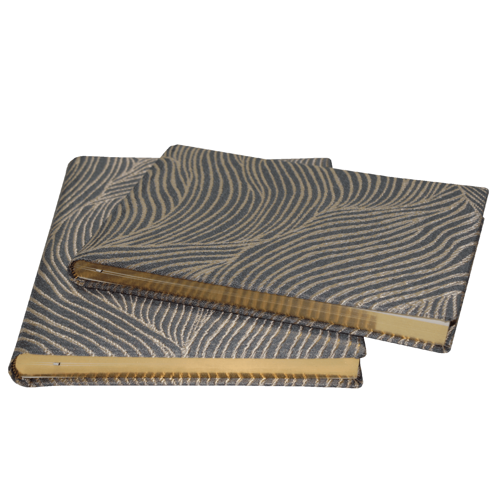 Design Riccie mit Goldrand im Hochformat