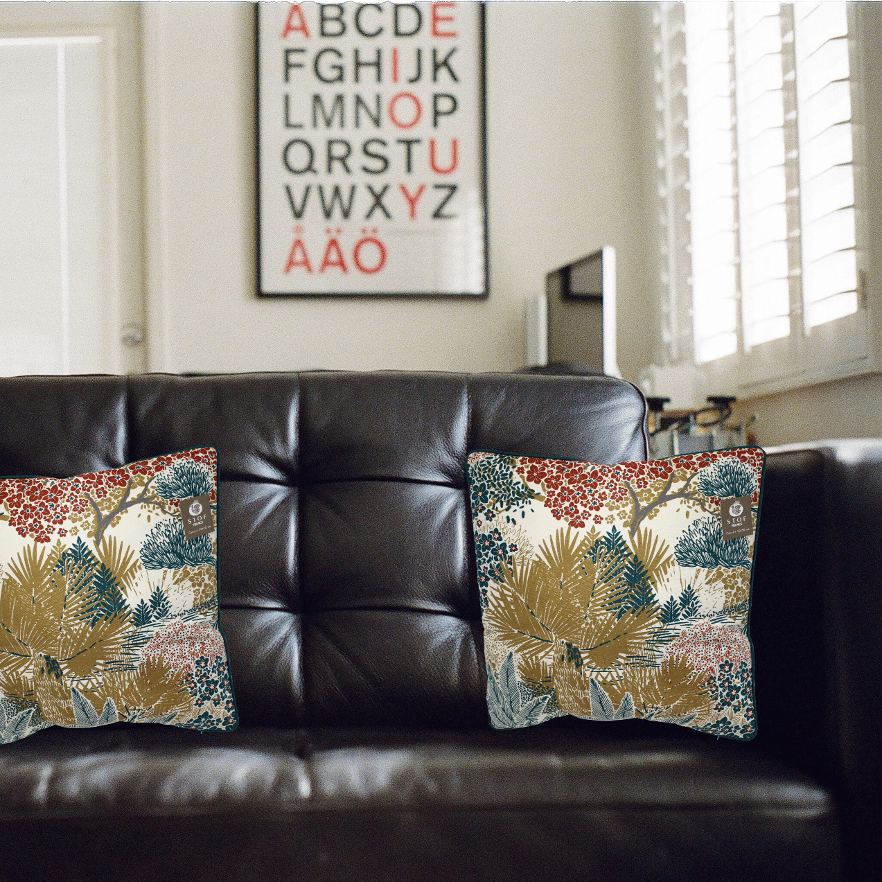 Sofakissen Mako mit waschbarem Baumwoll-Bezug