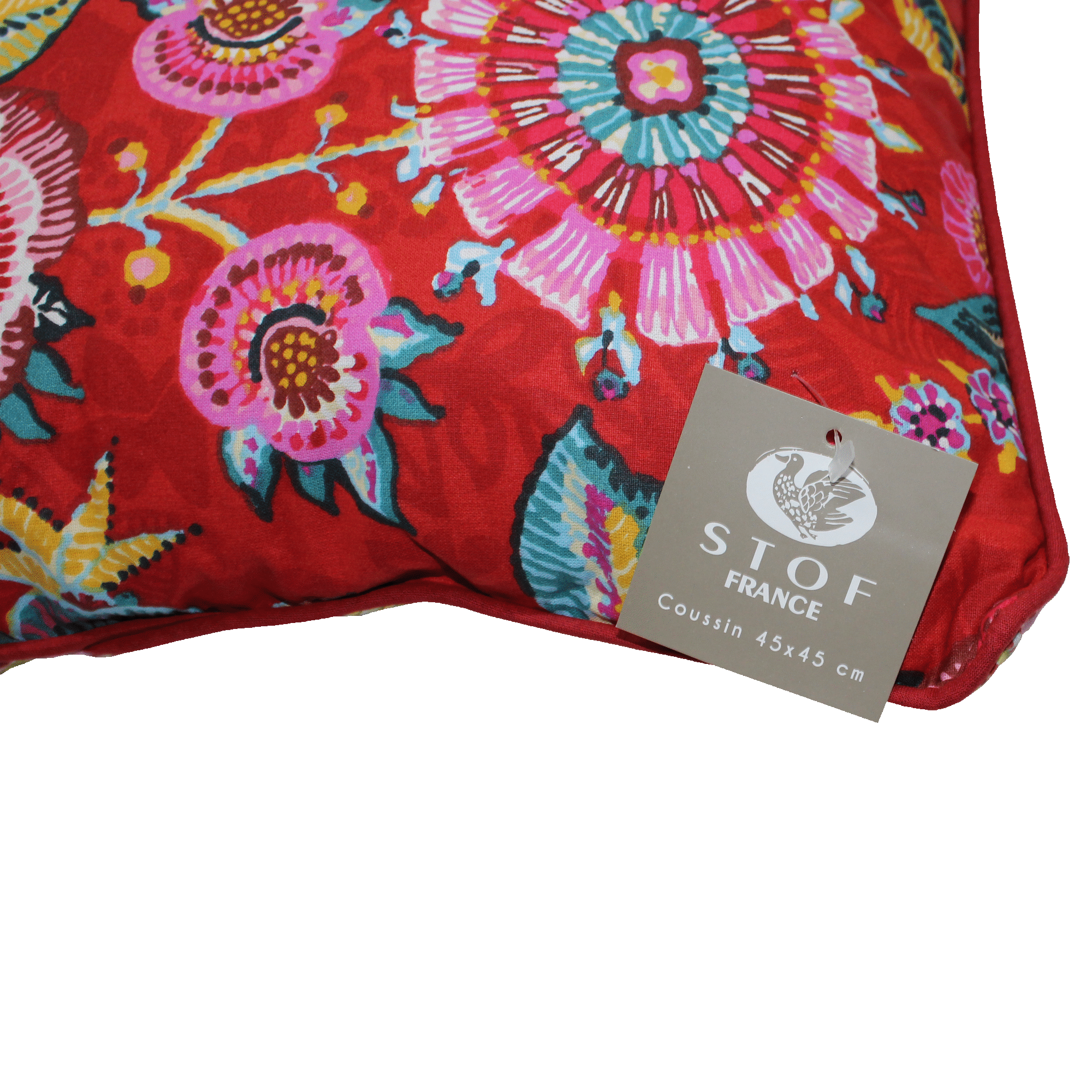 Dekokissen Banaba mit waschbarem Baumwoll-Bezug