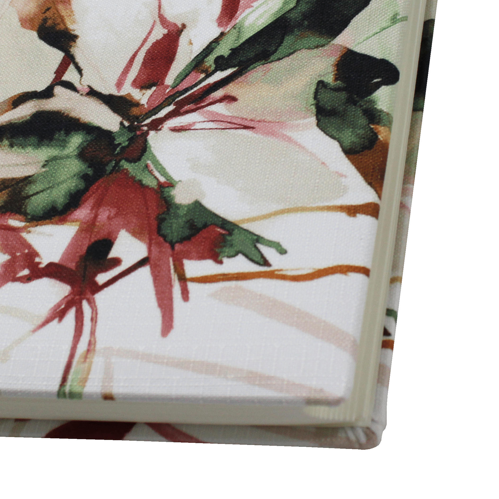 Ecken Fotoalbum Linn im Leinen-Einband mit Druckmotiven