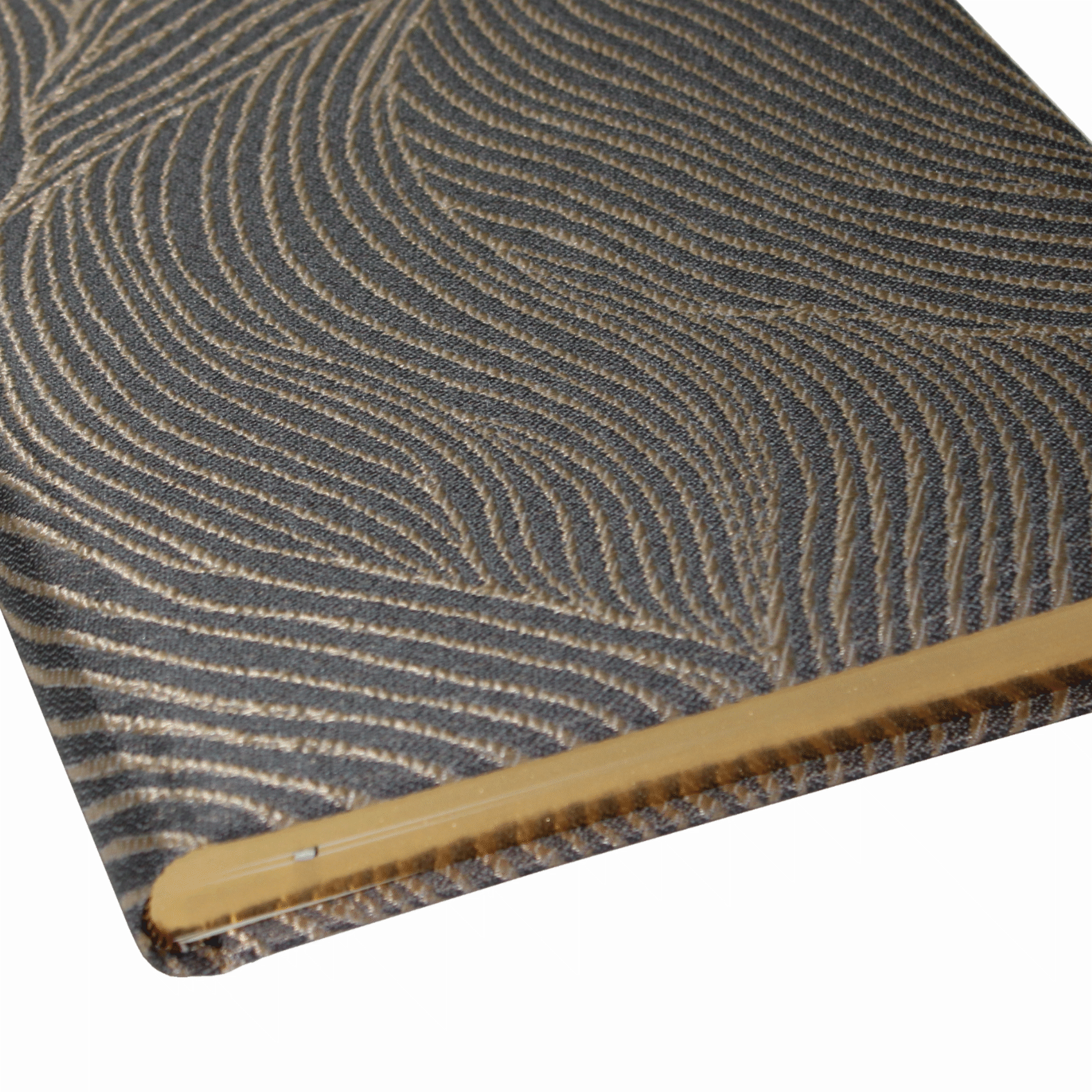 Gästebuch Gästebuch Riccie mit Goldrand im Hochformat