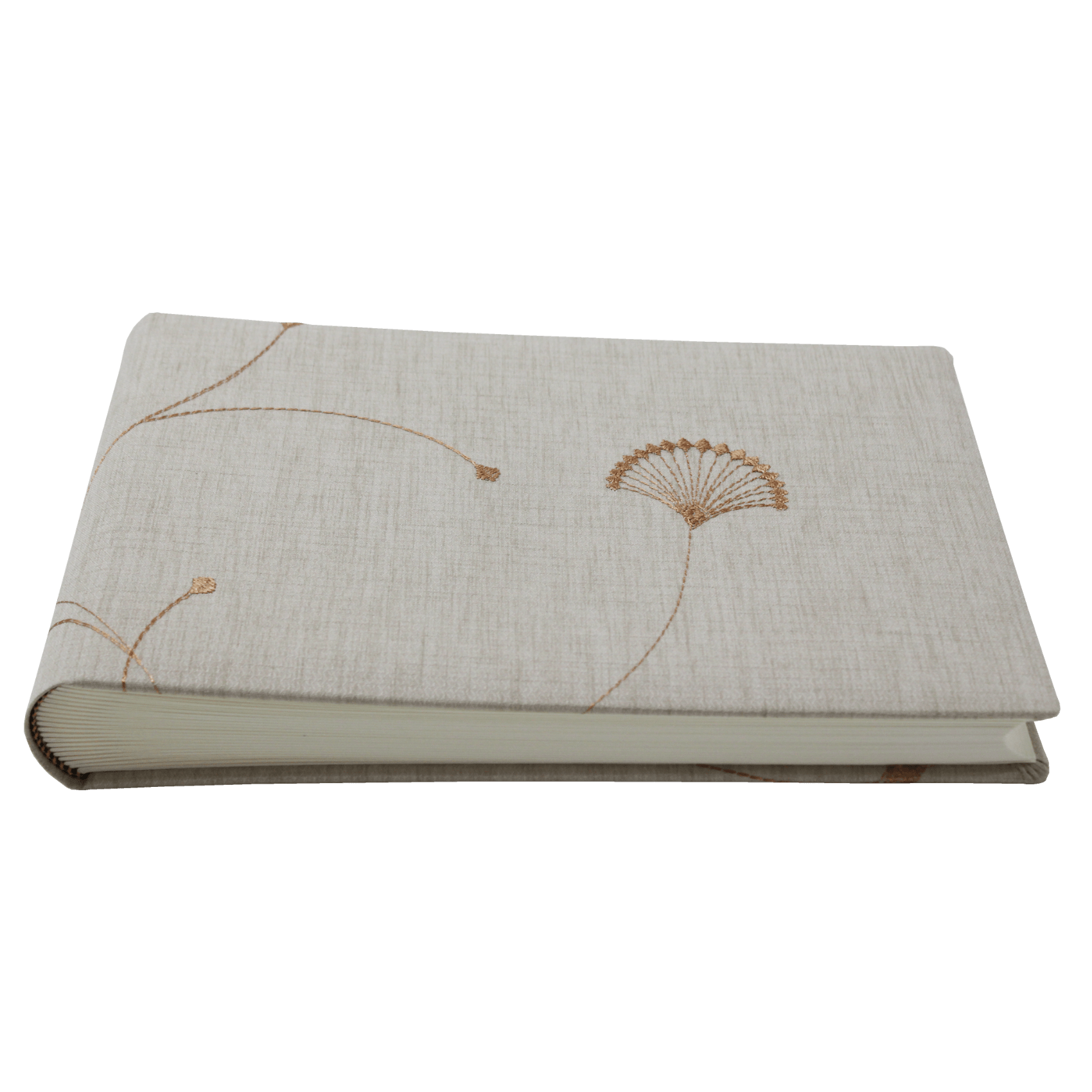 liegend-1 Foto-Gästebuch Eva im Baumwoll-Einband