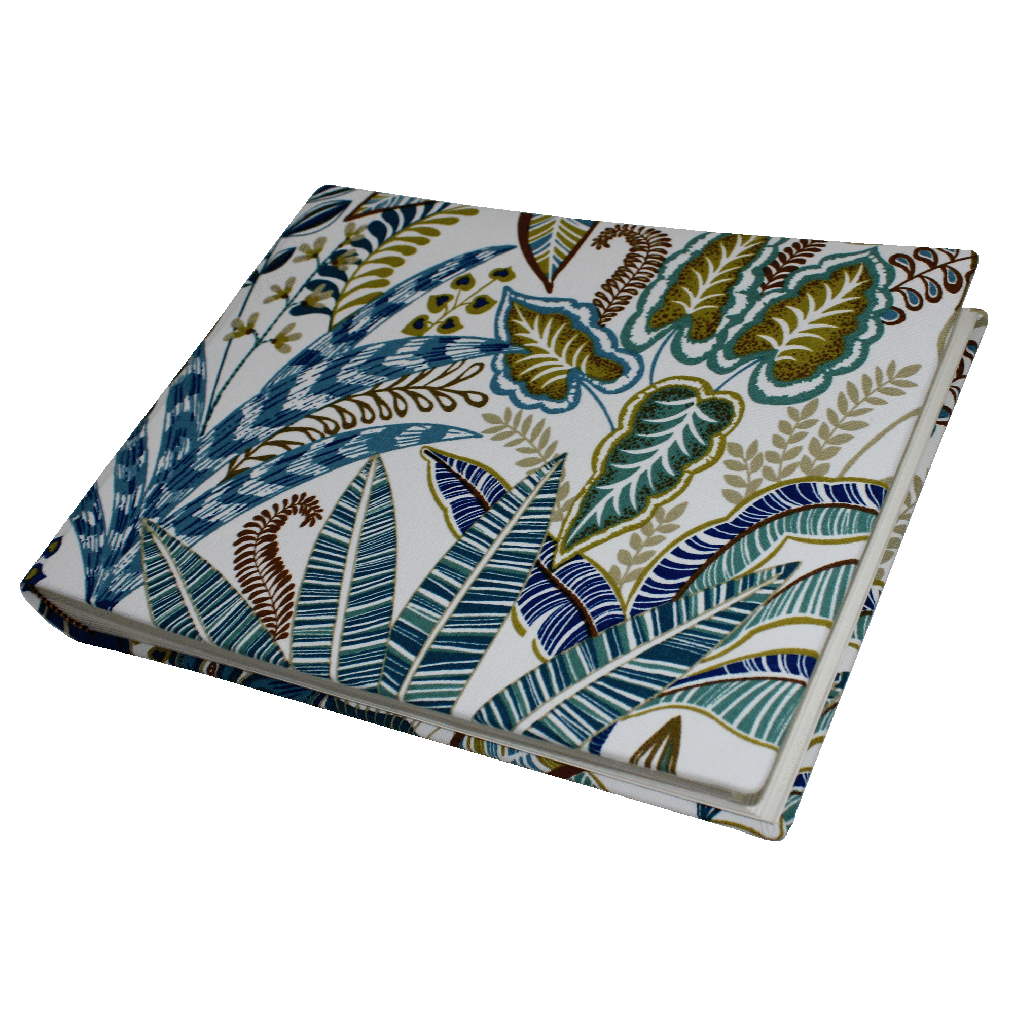 liegend Foto-Gästebuch Thailande im Baumwoll-Einband