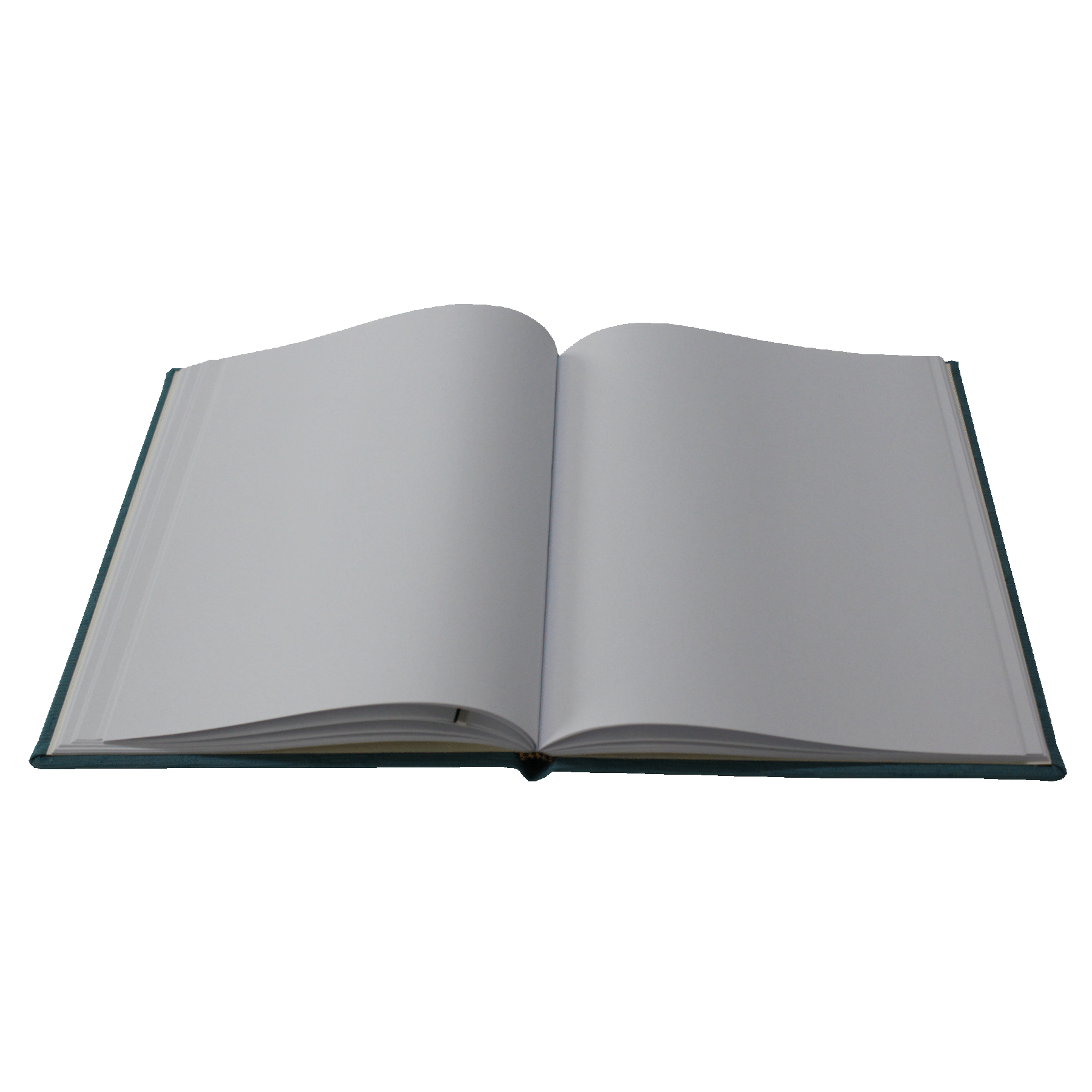 Gästebuch Fiori für die Hochzeit oder andere Anlässe in Türkis