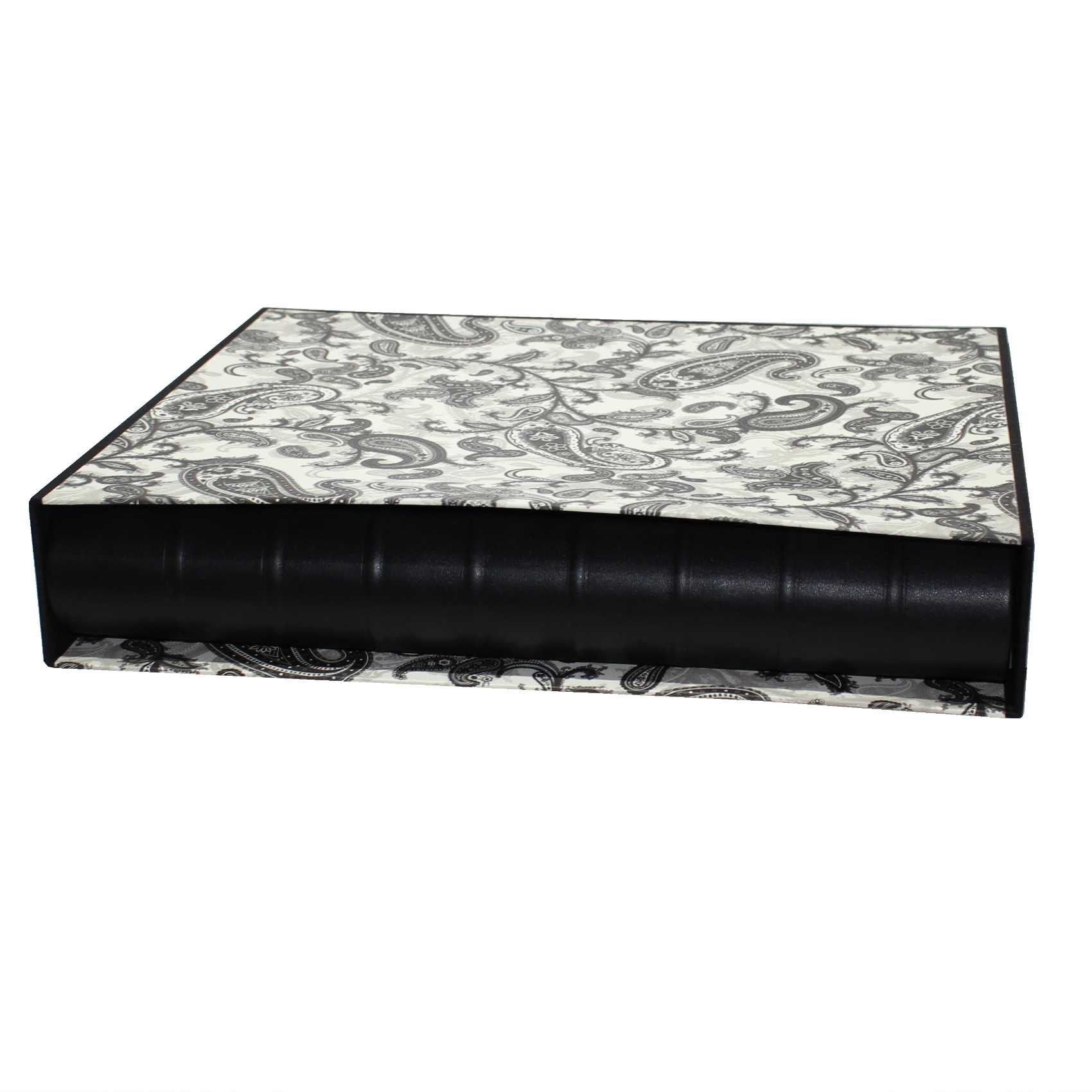 Black Paisley Designer-Schutzschuber